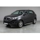 Боковые Подножки BlackLine (2 шт., Алюминий) для SsangYong Korando 2010-2019 гг