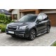 Боковые Подножки Tayga V2 (2 шт., Алюминий) для Subaru Forester 2013-2018 гг