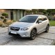 Боковые пороги New Vision Black (2 шт., алюминий) для Subaru XV 2011-2017 гг
