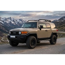 Боковые Подножки BlackLine (2 шт., Алюминий) для Toyota FJ Cruiser 2006-2022 гг