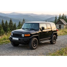 Бокові пороги RedLine V1 (2 шт., алюм) для Toyota FJ Cruiser 2006-2022 рр