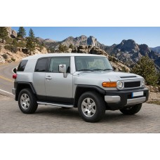 Боковые Подножки Tayga Grey (2 шт., Алюминий) для Toyota FJ Cruiser 2006-2022 гг