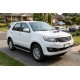 Боковые пороги Tayga Grey (2 шт., алюминий) для Toyota Fortuner 2006-2015 гг