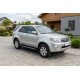 Боковые пороги New Vision Black (2 шт., алюминий) для Toyota Fortuner 2006-2015 гг