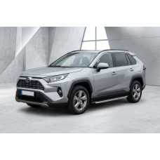 Боковые Подножки BlackLine (2 шт., Алюминий) для Toyota Rav 4 2019–2025 гг