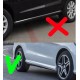 Передні бризковики для ML/GLE W166 без бічних підніжок (пороги AMG) для Mercedes GLE/ML сlass W166