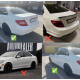 Бризковики Premium 2011-2014 (4 шт) для Mercedes C-class W204 рр