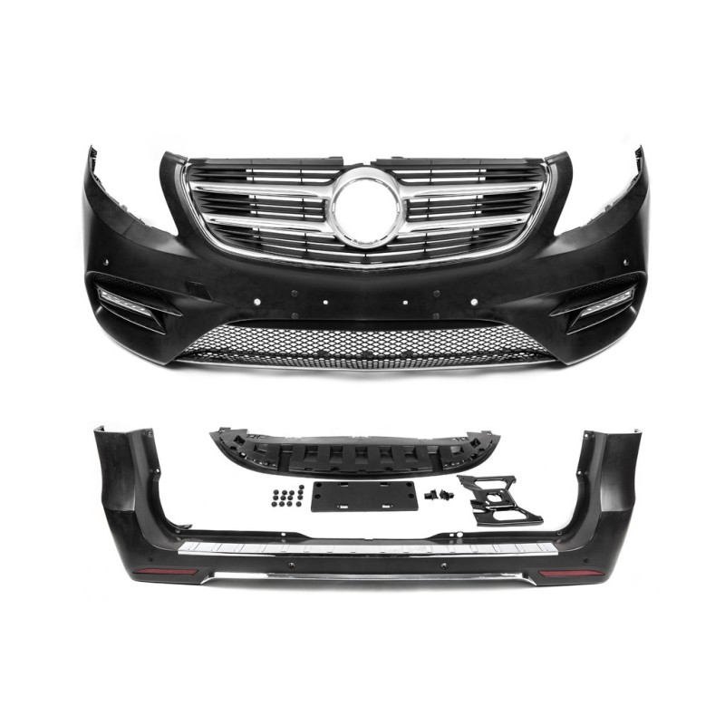 Полный обвес (V-class AMG) для Mercedes Vito/V-class W447 2014- гг Полный обвес (V-class AMG) для Mercedes Vito/V-class W447 2014- гг