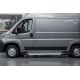Боковые Подножки New Vision Grey (2 шт., Алюминий) Длинная База для Citroen Jumper 2007-2025 гг
