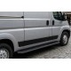 Боковые Подножки Tayga Black (2 шт., Алюминий) Короткая База для Citroen Jumper 2007-2025 гг