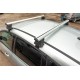 Перемички на гладку дах (2 шт, Asaf V4) для Skoda Octavia II A5 2010-2013рр