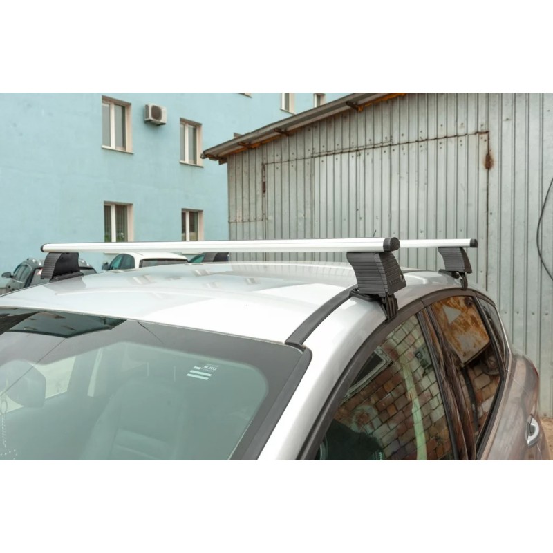 Перемички на гладку дах (2 шт, Asaf V4) для Suzuki Alto 2009-2014 рр