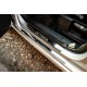 Накладки на пороги Carmos V1 (8 шт., нерж.) для Skoda Octavia III A7 2013-2019рр