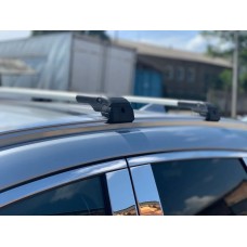 Поперечний багажник на інтегровані рейлінги під ключ (2 шт) для Ford Kuga/Escape 2019- рр