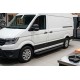Боковые Подножки Allmond Black (2 шт., Алюминий) Long/ExtraLong для Man TGE 2017- гг