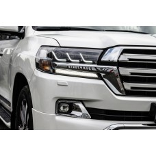 Передні фари 2016-2026 (LX-Design) для Toyota Land Cruiser 200 рр