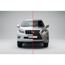 Комплект рестайлинга в Lexus GX460 2020 для Toyota Land Cruiser Prado 150 2009-2023 гг