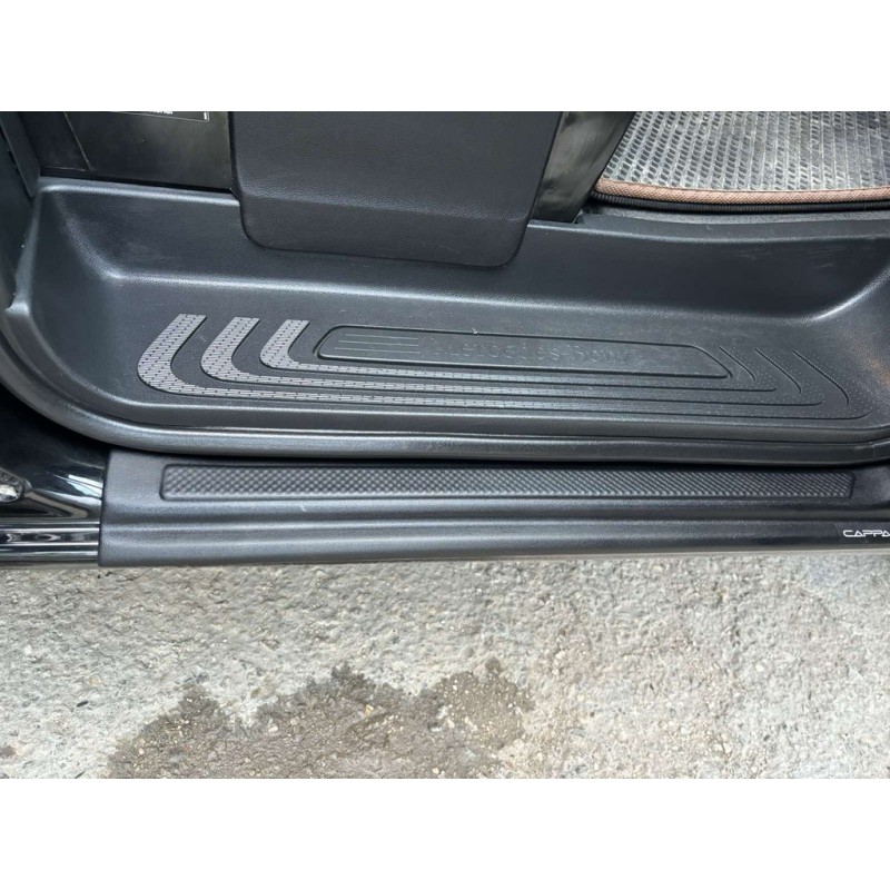 Накладки на пороги EuroCap (2 шт, ABS) для Mercedes Vito / V-class W447 2014- рр