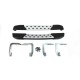 Боковые пороги DOT-Line за колесом (2 шт., алюм.) ExtraLong для Mercedes Sprinter W906 2006-2018 гг