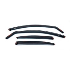 Ветровики вставные LiftBack (4 шт, HIC) для Skoda Octavia III A7 2013-2019 гг
