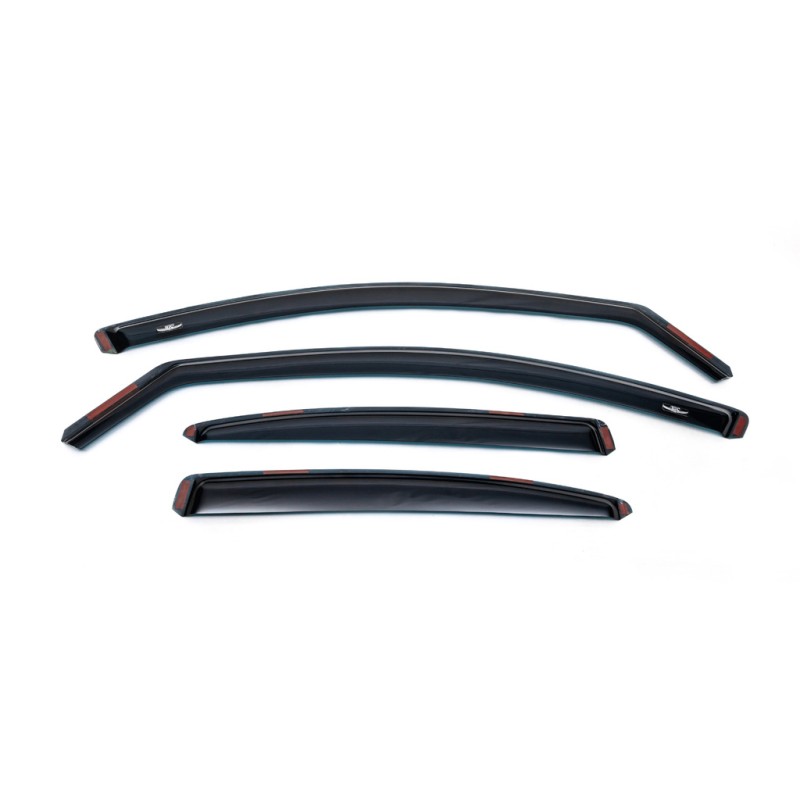 Ветровики вставные LiftBack (4 шт, HIC) для Skoda Octavia III A7 2013-2019 гг