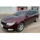 Ветровики с хромированным молдингом SW (4 шт, HIC) для Skoda Superb 2009-2015 гг