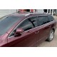 Ветровики с хромированным молдингом SW (4 шт, HIC) для Skoda Superb 2009-2015 гг