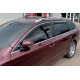 Ветровики с хромированным молдингом SW (4 шт, HIC) для Skoda Superb 2009-2015 гг