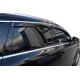 Ветровики с хромированным молдингом SW (4 шт, HIC) для Skoda Superb 2009-2015 гг