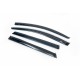 Вітровики з хром молдингом SW (4 шт, HIC) для Skoda Superb 2009-2015 рр