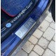 Накладки на пороги Carmos (4 шт, нерж) для Volkswagen Passat B5 1997-2005 рр