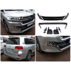 Комплект обвісів 2016-2021 (Executive 2021) Чорний колір для Toyota Land Cruiser 200 рр