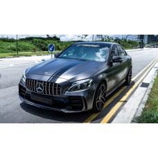 Комплект обвісів (дизайн Black Mamba C63GT) для Mercedes C-сlass W205 2014-2021рр