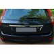 Накладка над номером (нерж.) OmsaLine - Італійська нержавійка для Ford Fiesta 2002-2008 рр