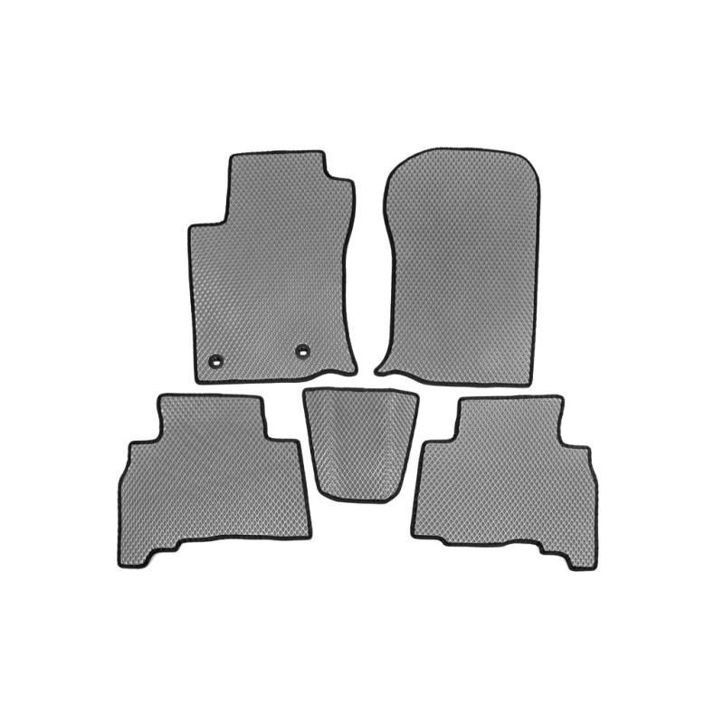 Килимки EVA (сірі) 7 місцевий, 2013-2022 для Toyota Land Cruiser Prado 150