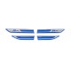 Шильдик R-Line (в асортименті) червоний для Volkswagen Passat B8 2015-2023 рр