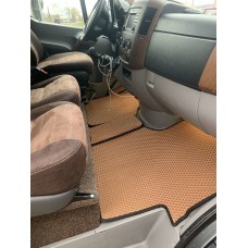 Килимки EVA V1 (цегляні) для Volkswagen Crafter 2006-2016 рр
