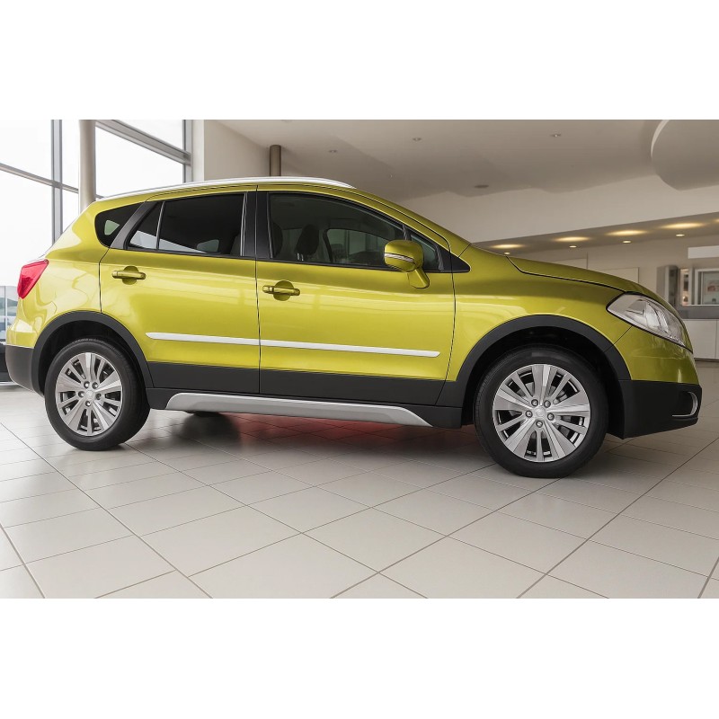 Молдинг дверей (4 шт, нерж) для Suzuki SX4 S-Cross 2013-2016 рр