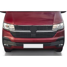 Верхняя накладка на решетку радиатора 2019-2025 (1 шт, нержавейка) для Volkswagen T6