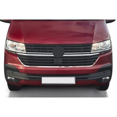 Посмішка під гратами 2019-2025 (1 шт, нерж) для Volkswagen T6 рр
