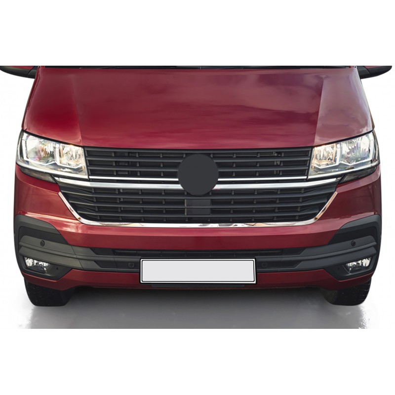 Посмішка під гратами 2019-2025 (1 шт, нерж) для Volkswagen T6 рр