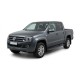Боковые Подножки Maya V1 Черные (2 шт., Алюминий) для Volkswagen Amarok 2010-2022 гг