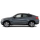 Молдинг (4 шт, нерж) для BMW X6 E-71 2008-2014 гг