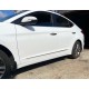 Молдинг (4 шт, нерж) для Hyundai Elantra (AD) 2015-2020 гг
