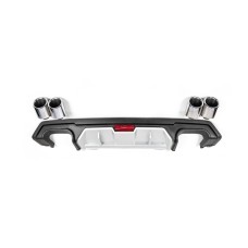 Дифузор на задній бампер (Niken, під фарбування) для Honda Civic Sedan X 2016-2021 рр