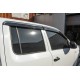 Ветровики с хромом (4 шт, Niken) для Volkswagen Amarok 2010-2022 гг
