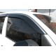 Ветровики с хромом (4 шт, Niken) для Volkswagen Amarok 2010-2022 гг
