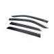 Ветровики с хромом (4 шт, Niken) для Volkswagen Amarok 2010-2022 гг