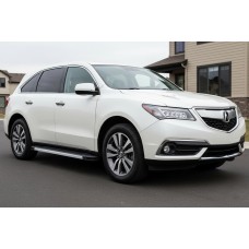 Бокові пороги Maya V1 (2 шт., Алюміній) для Acura MDX 2013-2020 рр