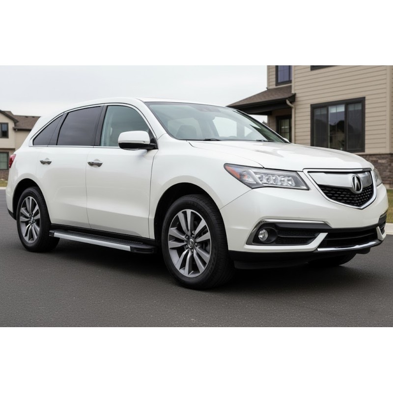 Бокові пороги Maya V1 (2 шт., Алюміній) для Acura MDX 2013-2020 рр